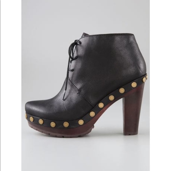 Marc by Marc Jacobs- Rivet Platform Bootie Prune - Picture 9 of 11